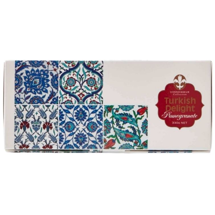 Connoisseur Collection Pomegranate Turkish Delight 330g