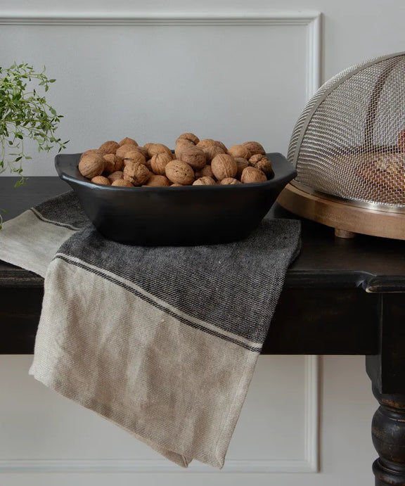 french country kitchen linen tea towel