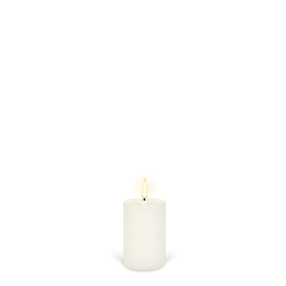 Uyuni Lighting mini pillar votive candle classic ivory