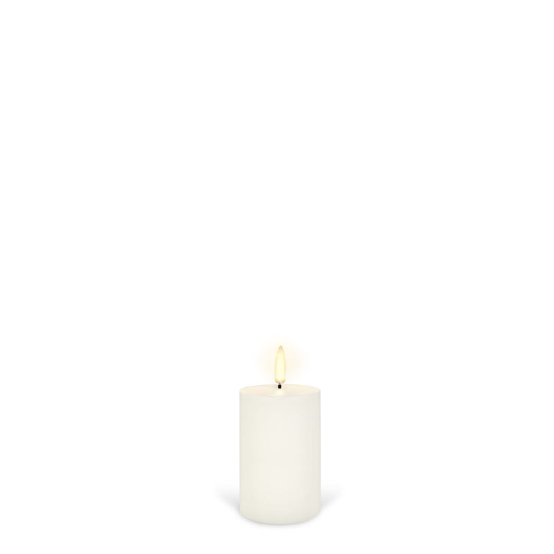 Uyuni Lighting mini pillar votive candle classic ivory