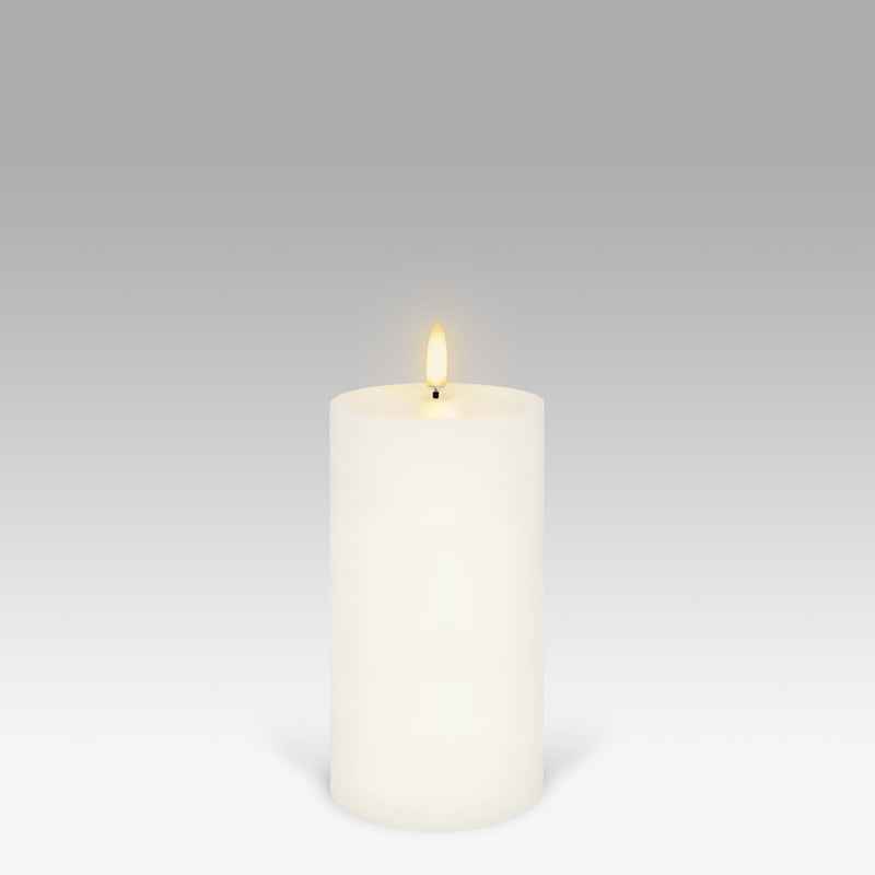 Uyuni Lighting medium pillar candle classic ivory