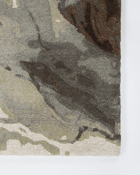 Vale sandstone wool viscose rug 160x230cm Canungra