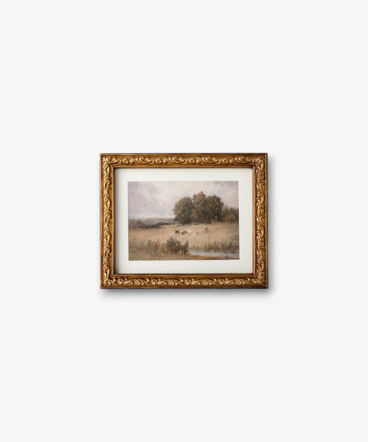 country landscape framed artwork