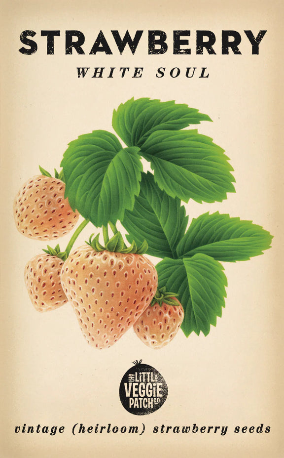 white strawberry heirloom seeds