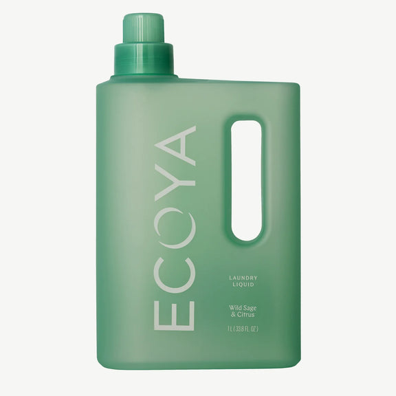ECOYA Wild Sage and Citrus Laundry Liquid 1L from the Laundry Collection.
