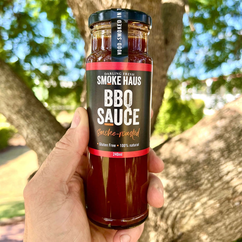 Smoke Roasted BBQ Sauce 240ml – All Natural, Wood-Smoked Flavour