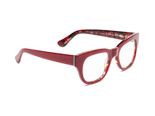 Miklos Hemognar acetate reading glasses by Caddis