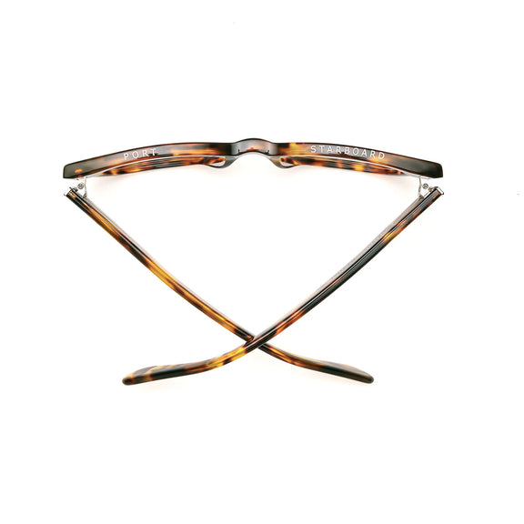 Miklos Polished Terrapin statement reading glasses