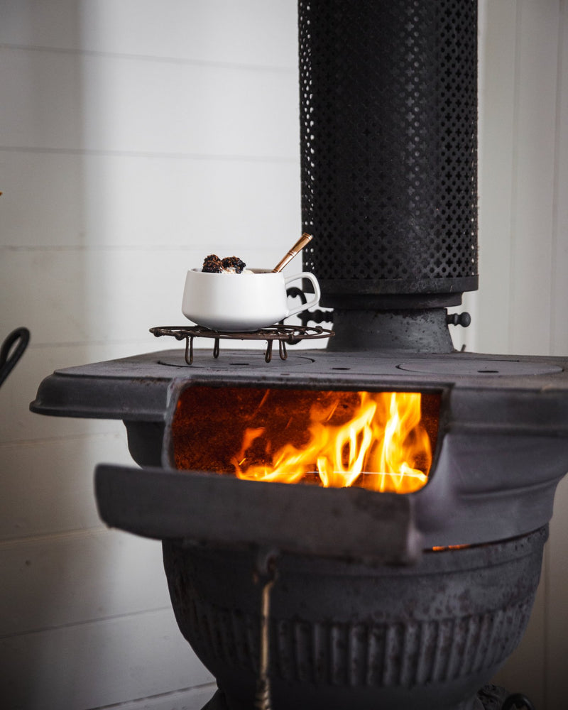 Single serve cinnamon dessert cake in mug