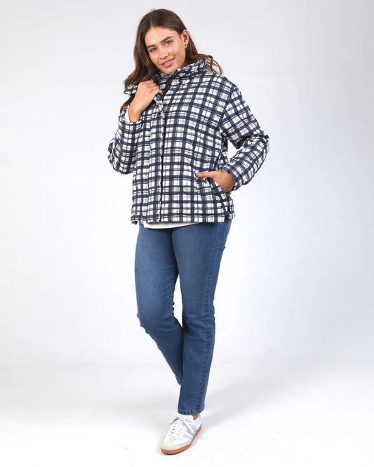 Clea Check Jacket