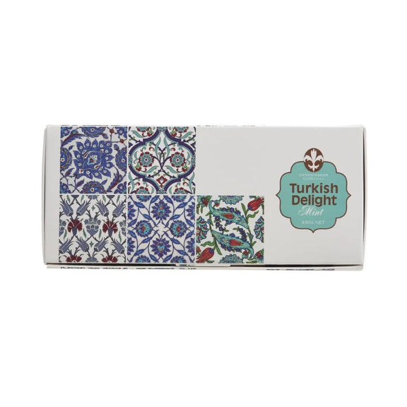 Box of Connoisseur Collection Mint Turkish Delight 330g