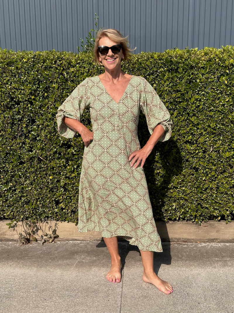 Marrakesh Midi Dress summer look