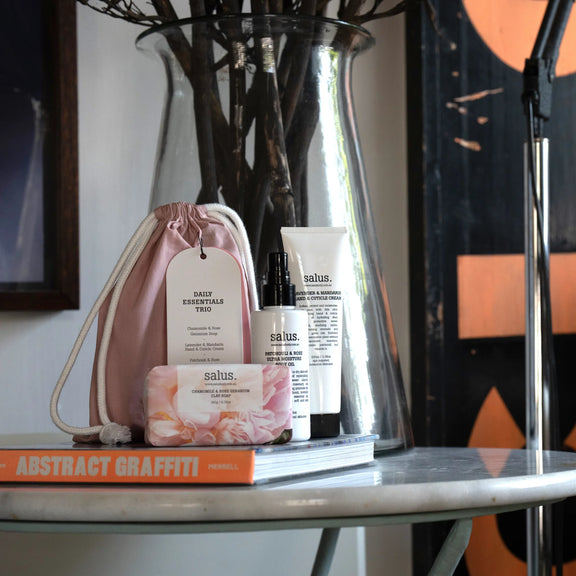 Daily Essentials Trio gift set valued at $65