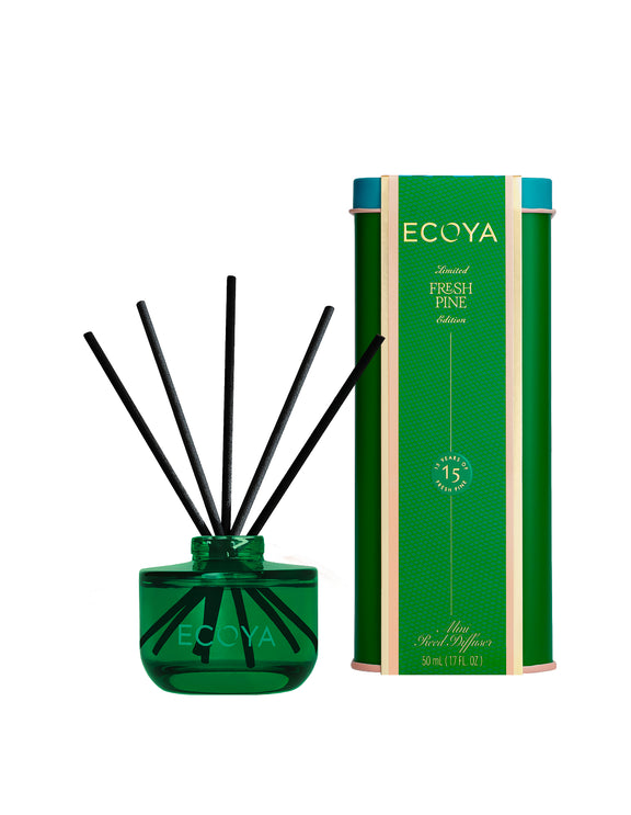 Fresh Pine ECOYA Holiday Collection mini diffuser