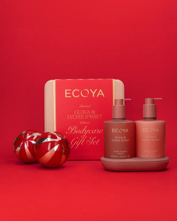 Guava and Lychee Hand & Body Wash and Lotion 450mL set