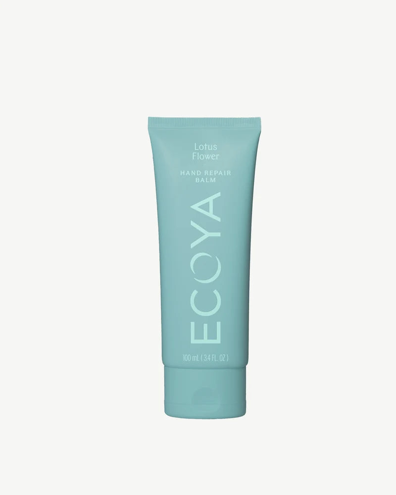 ECOYA hand repair balm with lotus vanilla and patchouli fragrance