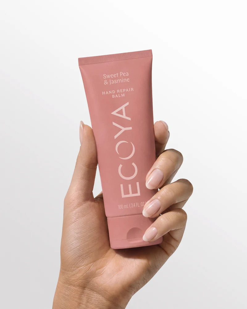 Sweet Pea and Jasmine fragranced hand balm by ECOYA
