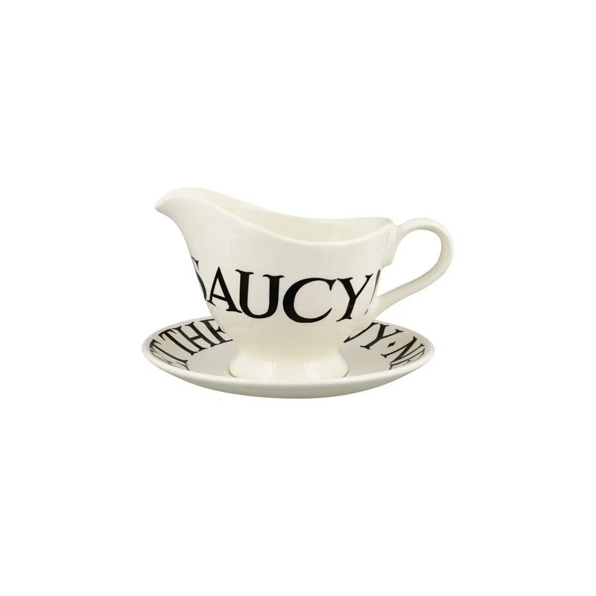 Emma Bridgewater Black Toast Gravy Jug and Stand 420mL
