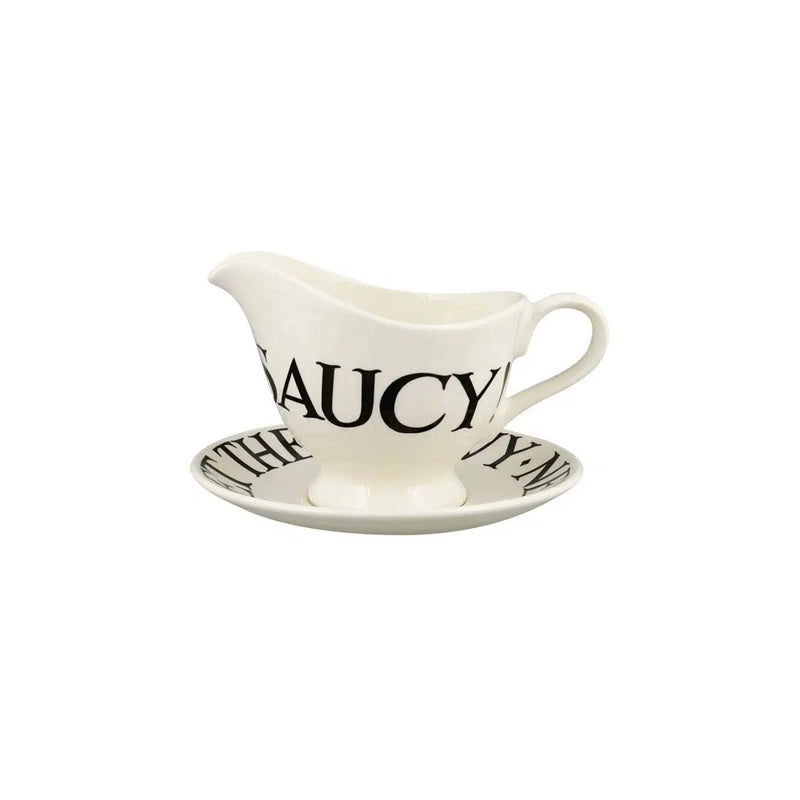 Emma Bridgewater Black Toast Gravy Jug and Stand 420mL
