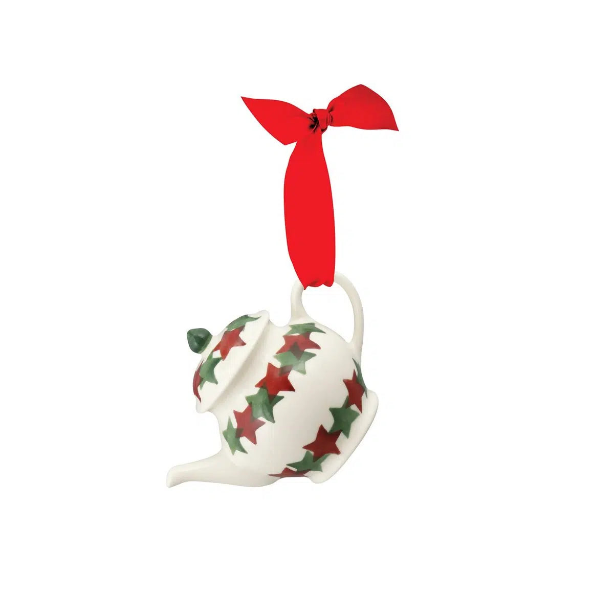 Emma Bridgewater Christmas Stars Tiny Teapot Decoration
