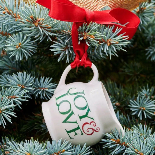 Christmas Toast and Marmalade miniature earthenware jug decoration