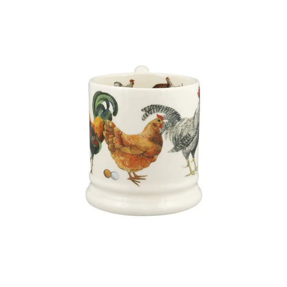 Rise and Shine Brand New Day mug handmade in Stoke-on-Trent