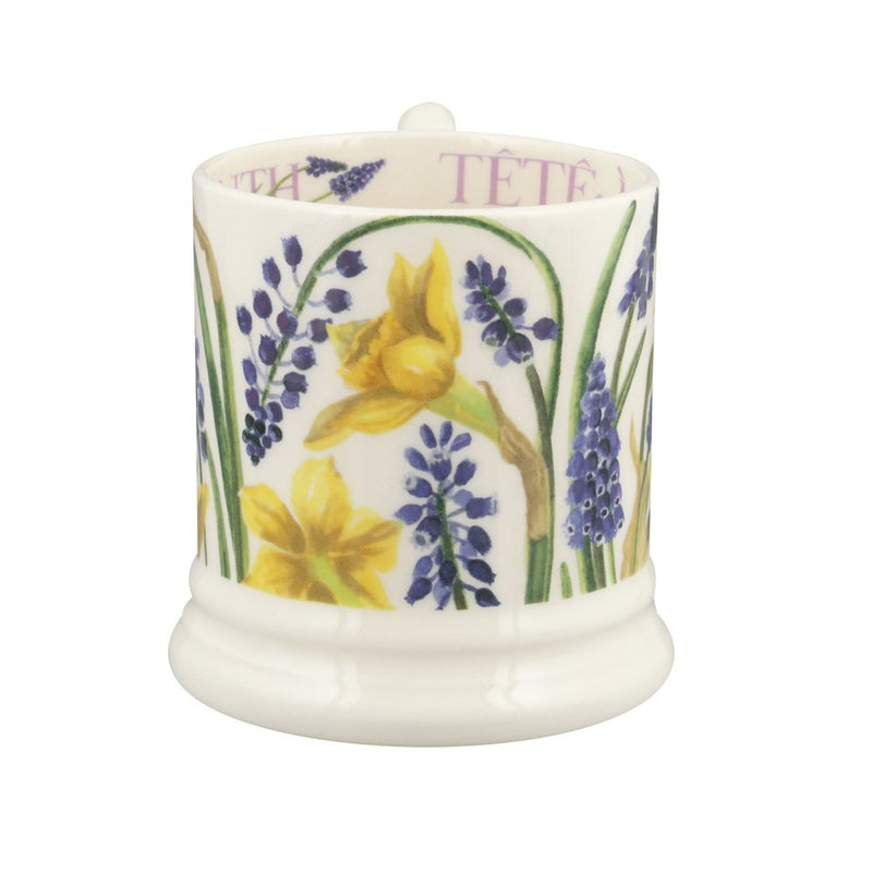 Flowers Tête-à-Tête and Grape Hyacinth mug by Emma Bridgewater