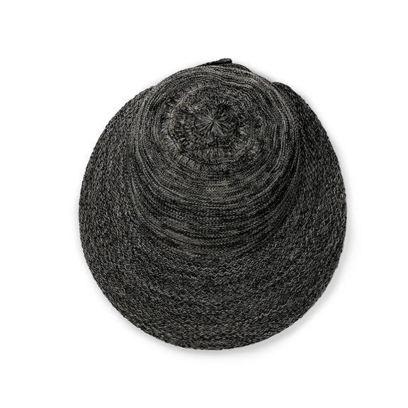 Evoke Headwear wash-and-wear cap in Mix Black