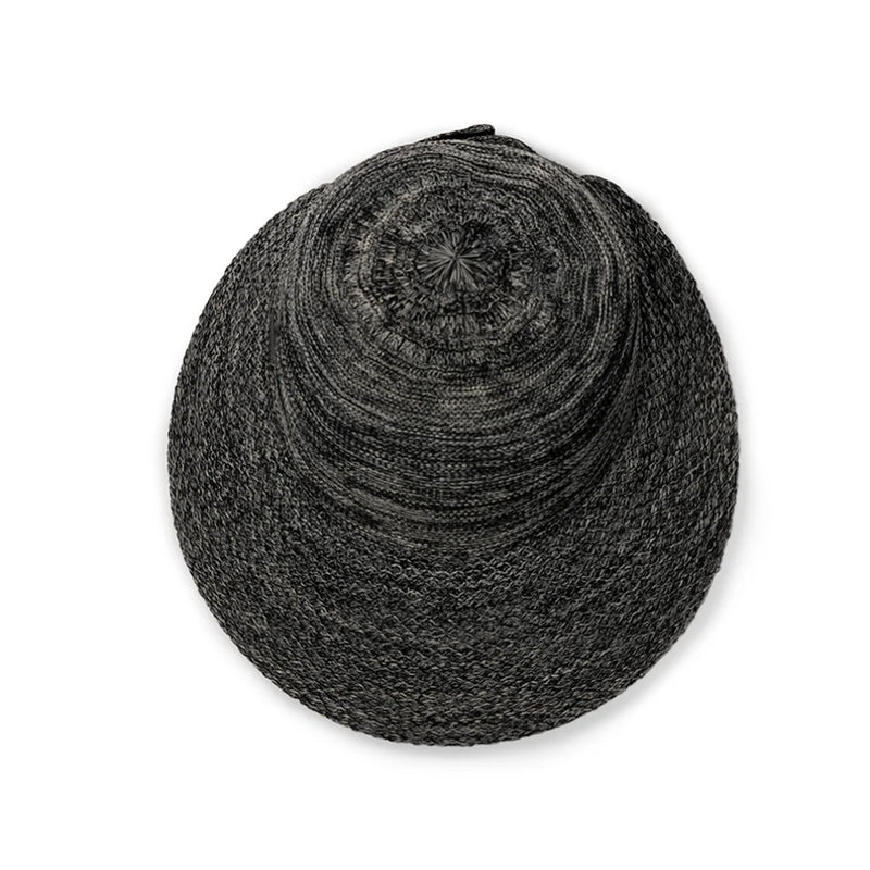 Evoke Headwear wash-and-wear cap in Mix Black
