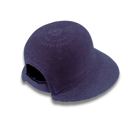 Evoke Headwear wash-and-wear cap in Navy