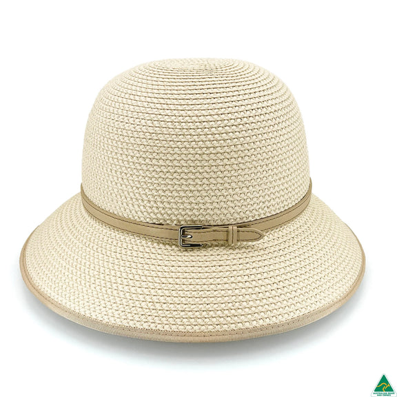 Ivory UPF50+ women’s sun hat by Evoke Headwear
