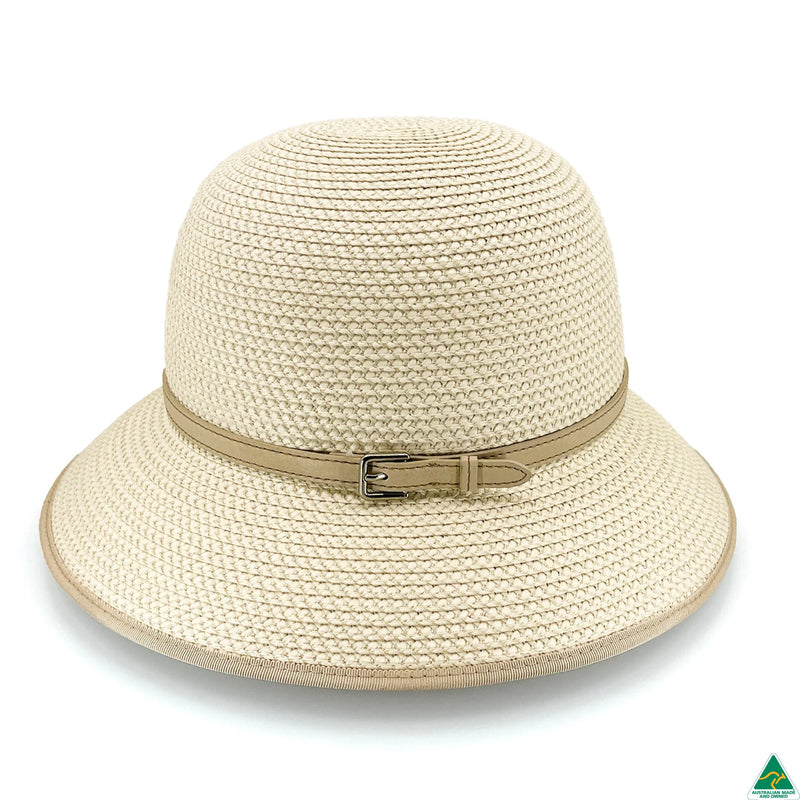 Ivory UPF50+ women’s sun hat by Evoke Headwear