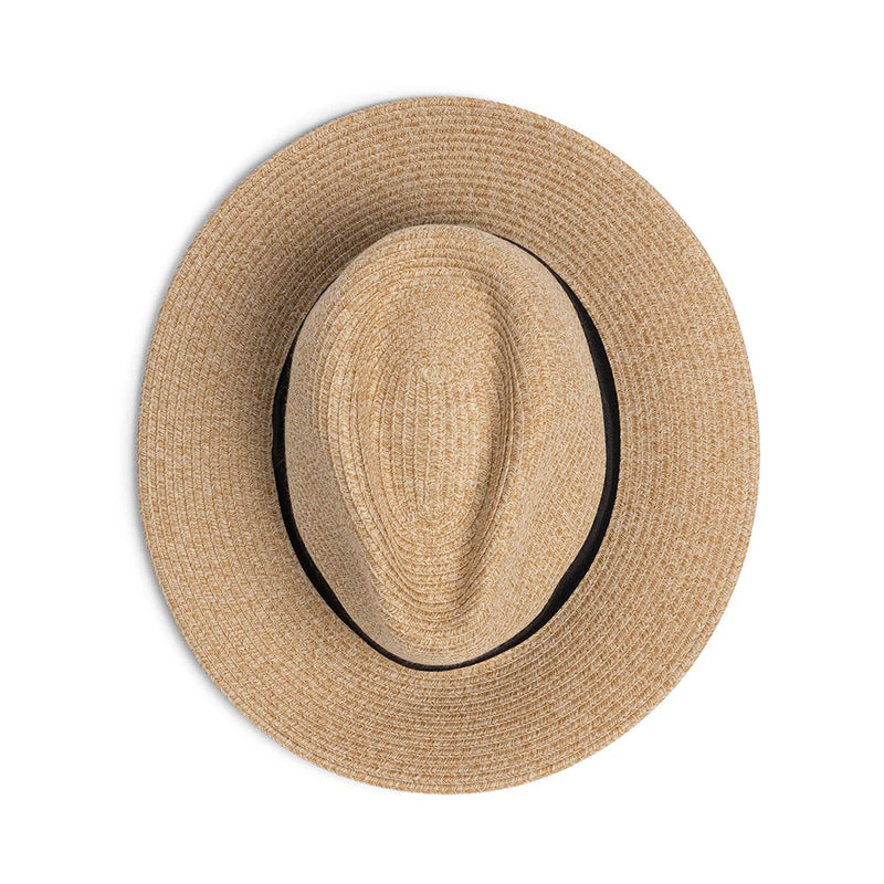 Crushable Natural travel hat in 58cm M/L