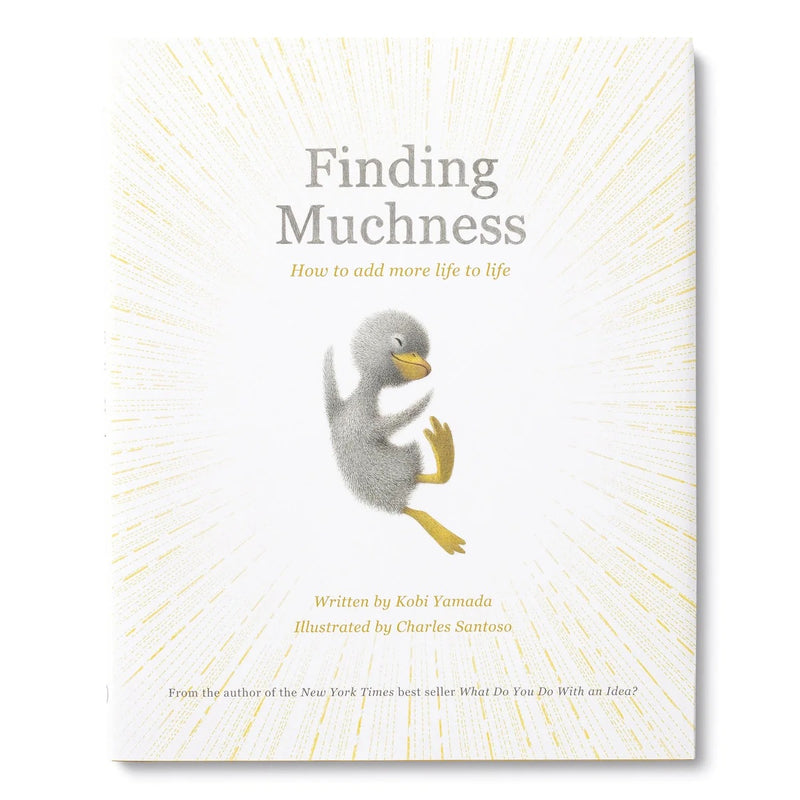 Finding Muchness book cover by Kobi Yamada & Charles Santoso