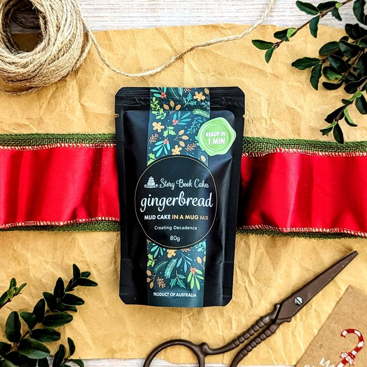 Story Book Cakes Gingerbread Mug Cake stocking filler