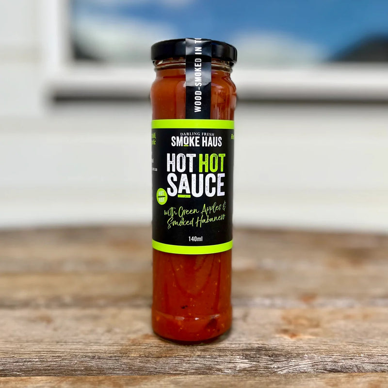 Hot Hot Sauce With Green Apple & Smoked Habanero 140ml