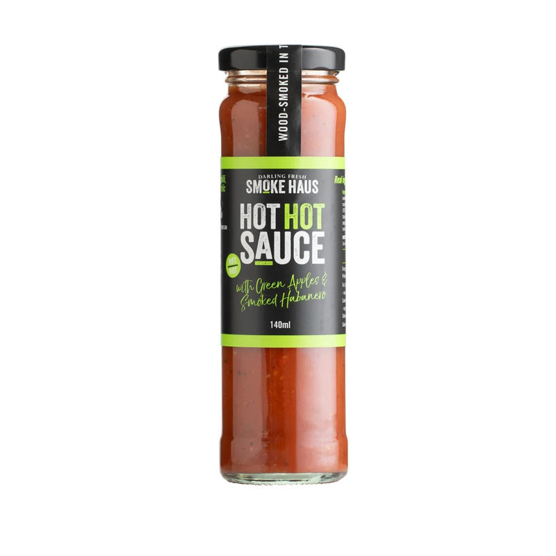 Hot Hot Sauce With Green Apple & Smoked Habanero 140ml