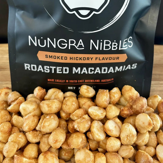 Smoked Hickory Macadamias 100g