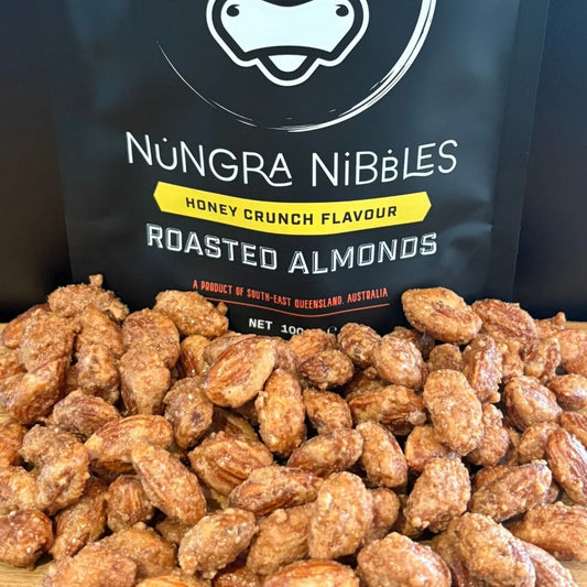 Honey Crunch Almonds 100g