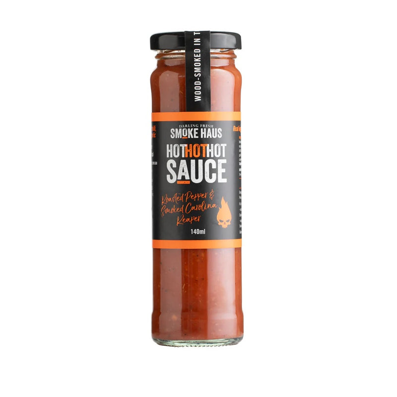 Hot Hot Hot Sauce Roasted Pepper & Smoked Carolina Reaper 240ml