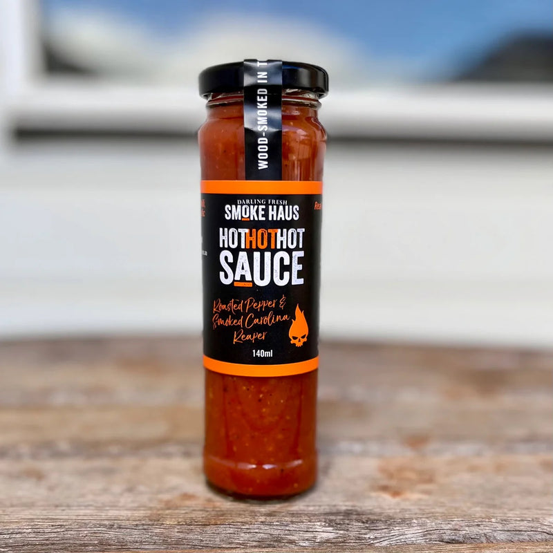 Hot Hot Hot Sauce Roasted Pepper & Smoked Carolina Reaper 240ml