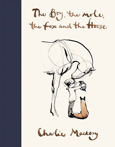 Book cover of 'The Boy, the Mole, the Fox and the Horse' with illustrations and text.