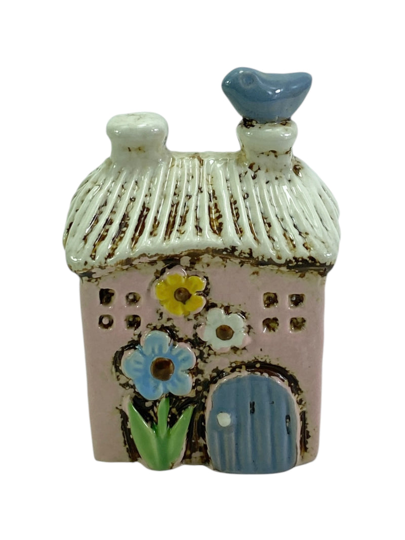 Whimsical little bird house for shelf and tabletop décor