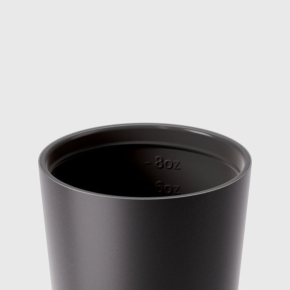 Coal Fressko Bino coffee cup with shatterproof ceramic lining