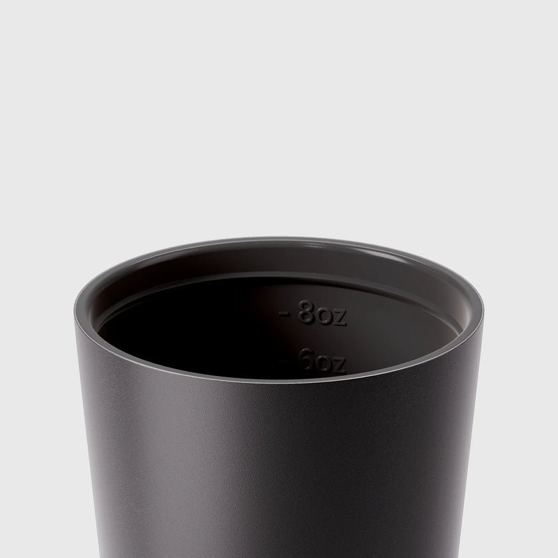 Coal Fressko Bino coffee cup with shatterproof ceramic lining