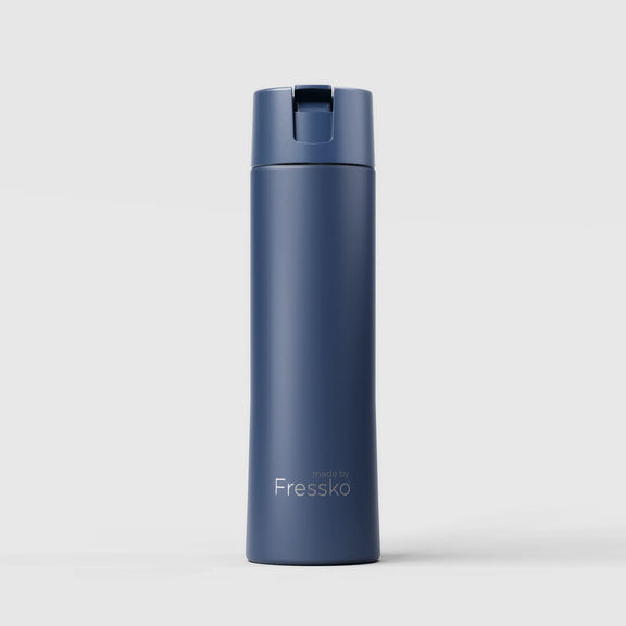 Made by Fressko Move Flip Sip Ceramic Bottle 660mL in Denim