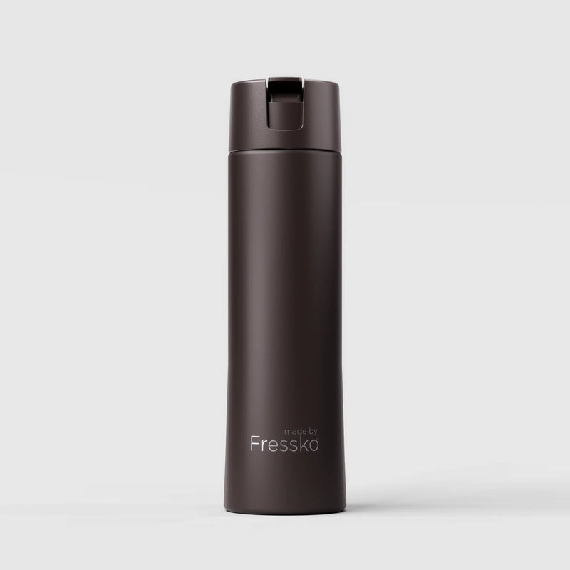 Made by Fressko Move Flip Sip Ceramic Bottle 660mL in Espresso