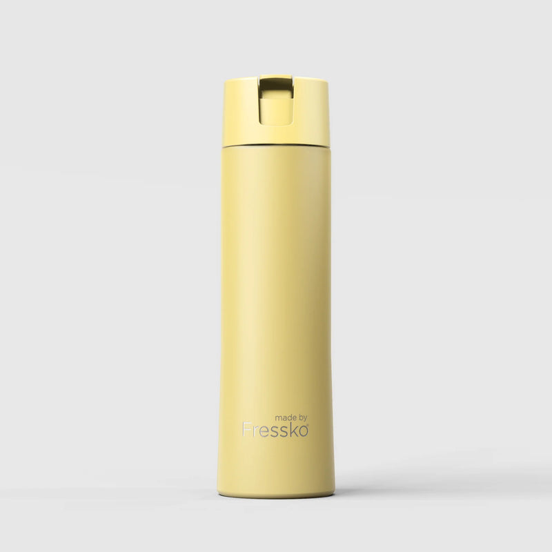 Made by Fressko Move Flip Sip Ceramic Bottle 660mL in Limoncello