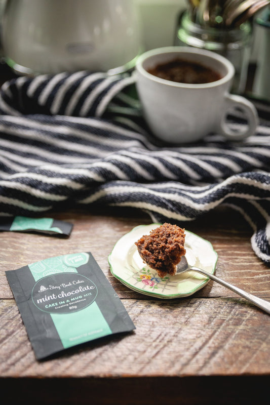 Mint Chocolate Mud Cake in a Cup 80g
