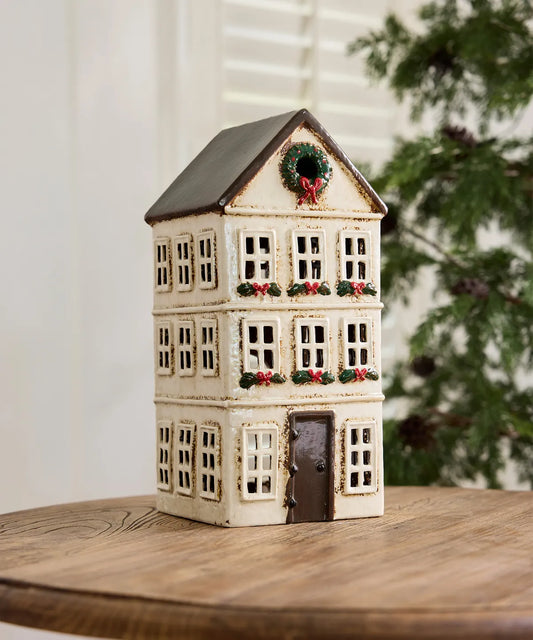 Tall Nordgard Christmas Chalet inspired by Scandinavian architecture 